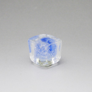 kth-m042 Murano Grass ムラノガラスつまみ〈ブルー/角型/Sサイズ〉
