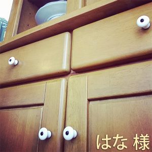 20200415_1 平成3年に買った食器棚がイメチェン出来て満足です(はな様)