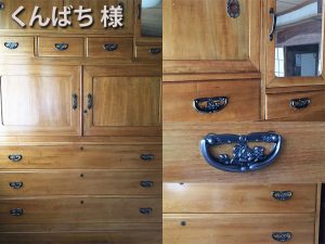 20210910_4 母の古いタンスに取り付けました。(くんばち様)